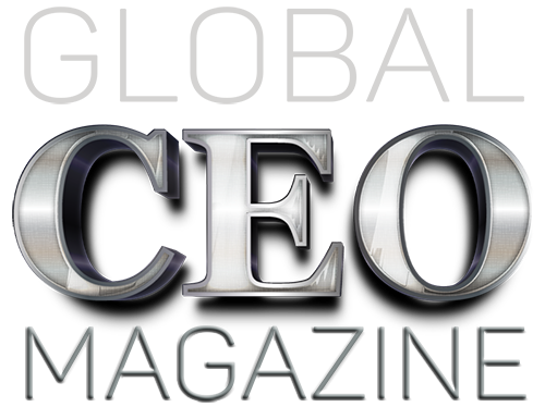 Ceo logo graphic design man with suit businessman Vector Image