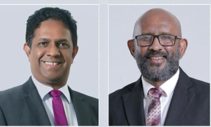 Aravinda Perera- Chairman Naleen Edirisinghe - CEO