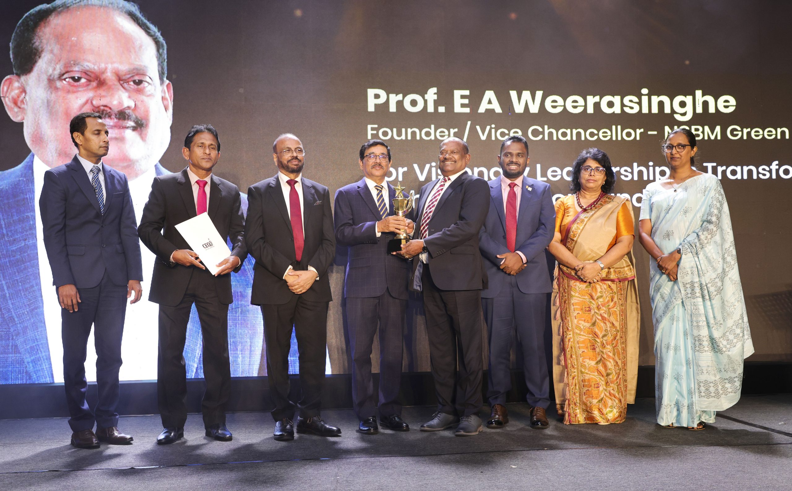 Prof. E. A. WeerasingheFounder / Vice Chancellor NSBM- Green University 