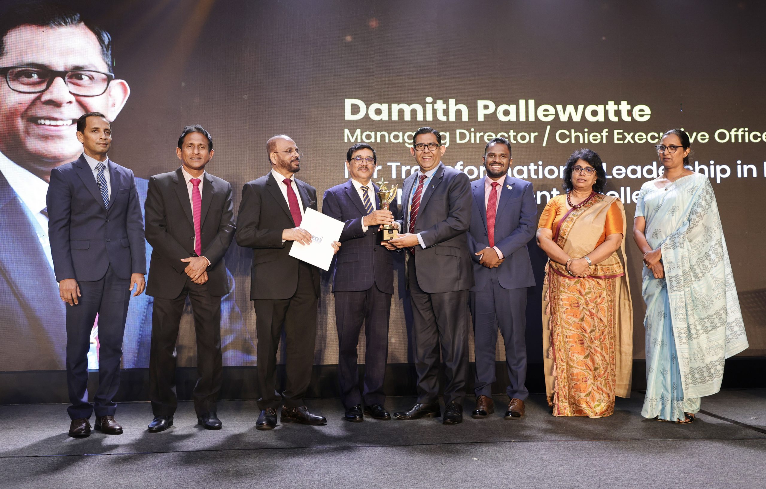 Mr. Damith Pallewatte Managing Director / Chief Executive Officer Hatton National Bank PLC 
