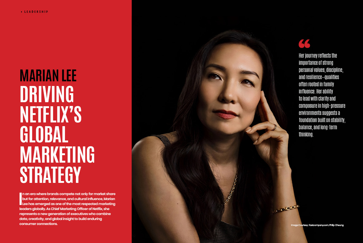 Marian Lee Driving Netflix’s Global Marketing Strategy - Global CEO ...